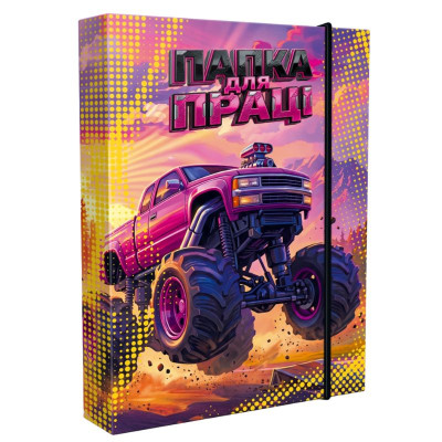 Папка для праці 2026 "Рюкзачок" А4+ /ПП-1/ на гумці "Джип" (1/5)