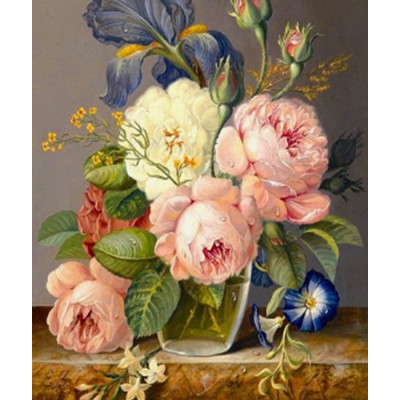 Алмазна мозаїка "Go to art" /178715/ "Голандський букет" 40*50см 