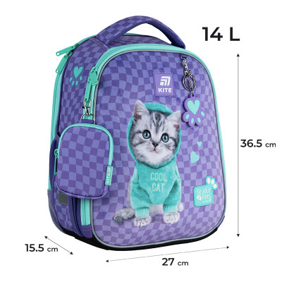 Рюкзак "Kite" /SP25-555S-2/ Education 555 Studio Pets-2 (1/4)