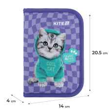 Пенал "Kite" /SP25-622-2/ 1 від., 2 відв., без наповнення 622-2 Studio Pets (1/48)