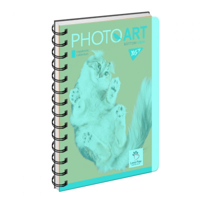 Блокнот "YES" В6/144  3в1 /160143/ "Photoart" #, пластик обкл., з розділ. (3/30)