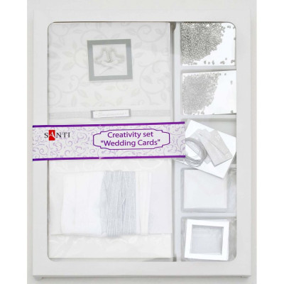 Набір для творчості "SANTI" /952223/ "Весільні листівки" укр. мовою, 14,5*14,5см (1/20)