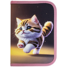Пенал "CLASS" /25104C/ пенал 1 відд., пустий, 1 відворот, "Kitty"