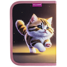 Пенал "CLASS" /25104C/ пенал 1 відд., пустий, 1 відворот, "Kitty"