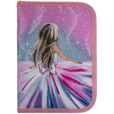 Пенал "CLASS" /25205C/ пенал 1 відд., пустий, 2 відворота, "Girl's Dreams"