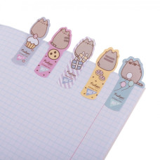 Індекс регістри "YES " /170438/ ПАПЕРОВІ "Pusheen", 55*22мм  (5диз.*20арк.) (1/24/288)
