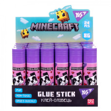 Клей-олівець   8 гр. (PVР) "YES" /320304/ "Minecraft.Spring" (24/576)