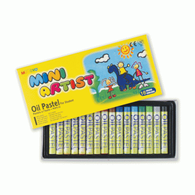 Пастель олійна  MINI 16кол., MOPS-16/7695, MUNGYO (1/12)