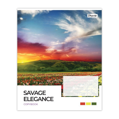 Зошит уч. "1В" 60арк.# /769018/ "Savage elegance" (10/160)