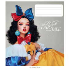 Зошит уч. "Школярик" 36арк.# /3542K/ "Fairytale" (Казка) ВД-лак (дівчинка) (20/120)