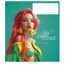Зошит уч. "Школярик" 36арк.# /3542K/ "Fairytale" (Казка) ВД-лак (дівчинка) (20/120)