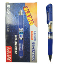 Ручка гелева автомат "AODEMEI" /K350/Blue/ "TENG'' 0,5мм, синя (12/144/2880)