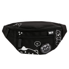 Сумка на пояс "YES" /550553/  SP-36 Black Cat 26*12*6см (1/50)