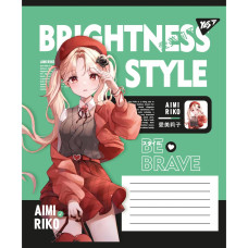 Зошит уч. "YES" 48арк.== /767762/ "Brightness style" (10/200)