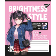 Зошит уч. "YES" 48арк.== /767762/ "Brightness style" (10/200)