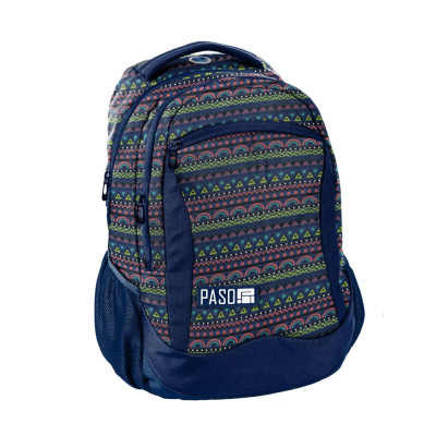 Рюкзак "PASO" /18-2808PC/16/ 3від., 41*29*18см (1/12)