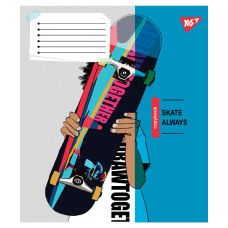 Зошит уч. "YES" 60арк.# /767815/ "Skate is always" (10/160)