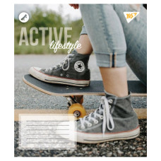 Зошит уч. "YES" 96арк.# /767714/ "Active lifestyle" (5/120)