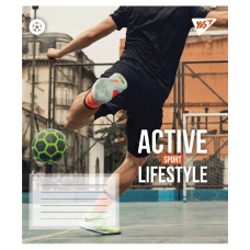 Зошит уч. "YES" 96арк.# /767714/ "Active lifestyle" (5/120)