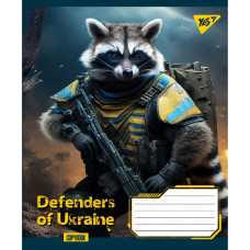 Зошит уч. "YES" 48арк.# /766441/ "Defenders of Ukraine" (10/200)