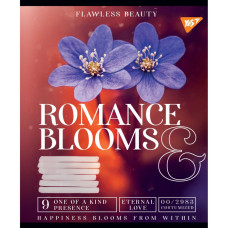 Зошит уч. "YES" 60арк.# /766473/ "Romance blooms" (10/160)