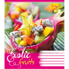 Зошит уч. "ЗУ" 60арк.== /795457/ "Exotic Fruits"  (10/160)