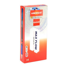 Ручка кулькова "Unimax" /UX-118-02/ "Maxflow-2" синя (12/120/1200)