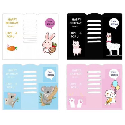 Підставка для книжок металева "JO" /555-389-S/ "Animals" 17,5*18см (1/30/60)