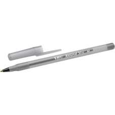 АКЦІЯ Ручка кулькова "BIC" Round Stic зі штрихкодом (уп.60шт) /9205681/ чорна 3+1 (1)