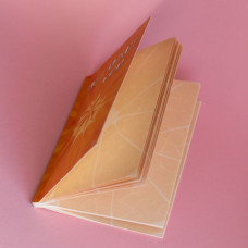 Скетчбук A5/40 "4PROFI" /902613/ ЧИСТІ "Frutti note" orange, кол.вн/блок, термокл, мат/лам, 70г