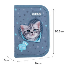 Пенал "Kite" /SP25-622-3/ 1 від., 2 відв., без наповнення 622-3 Studio Pets (1/48)