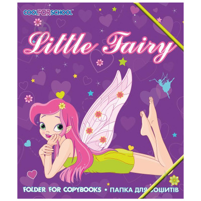 Папка на гумках  В5 "Cool for school" /CF32003-02/ "Little Fairy" (1/20)