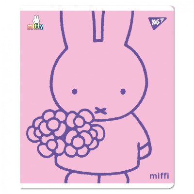 Зошит уч. "YES" 12арк.# /767494/ "Miffy" софт.тач., виб.УФ-лак (10/250)