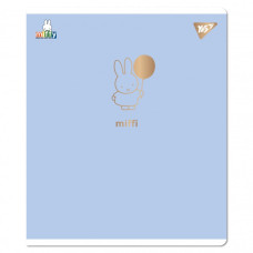 Зошит уч. "YES" 12арк.== /767507/ "Gold Miffy" софт.тач., фольга золото (10/250)