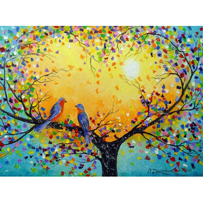 Алмазна мозаїка "Go to art" /177119/  "Любовна мелодія" 30*40см