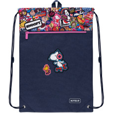 Сумка для взуття з кишенею "Kite" /SN22-601M-1/ Education Snoopy (61793) (1/25/100)