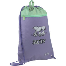 Сумка для взуття з кишенею "Kite" /SN22-601M-3/ Education Snoopy (61794) (1/25/100)
