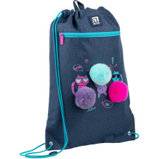 Сумка для взуття з кишенею "Kite" /K22-601M-11/ Education Wow Cats (61810) (1/25/100)