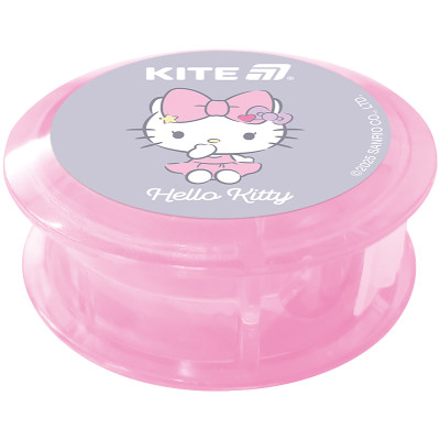 Точилка "Kite" /HK25-117/ з контейнером кругла Hello Kitty (24/720)