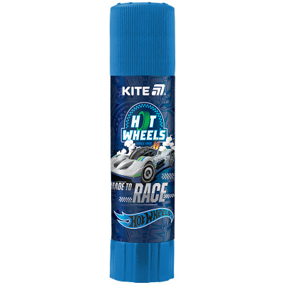 Клей-олівець 8г "Kite" /HW25-130/ PVP з індикатором Hot Wheels (30/600)