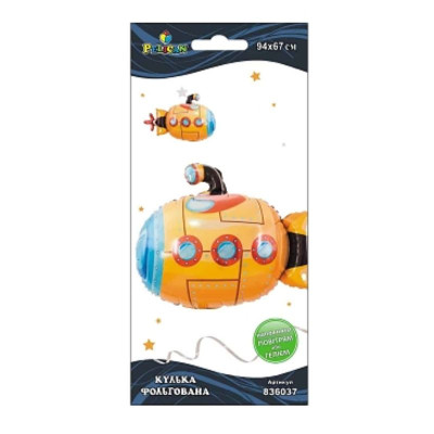 Кулька фольгована "Pelican" /836037/ підводний човен, 94 см (1/10)