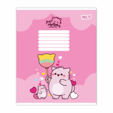 Зошит уч. "YES" 12арк.# /769087/ "Pembe the cat" (25/500)