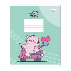 Зошит уч. "YES" 18арк.# /769090/ "Pembe the cat" (25/400)