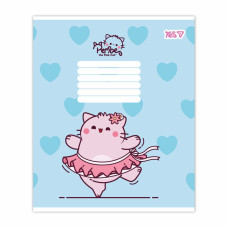 Зошит уч. "YES" 18арк.# /769090/ "Pembe the cat" (25/400)