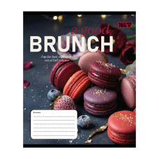 Зошит уч. "YES" 18арк.== /769099/ "Brunch" (25/400)
