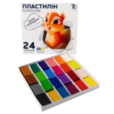 Пластилін "7C:" 24 кол. /7C32401/ 24*8г (1/24)