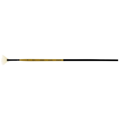 Пензлик щетина віялова "ROSA" AMBER 2306FN, №0, д.р. (1/12)