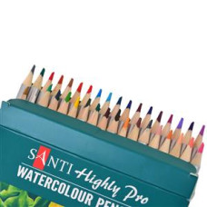 Олівці кольорові акварельні "Santi Highly Pro" 36 кол. /742387/ (1/4/80)