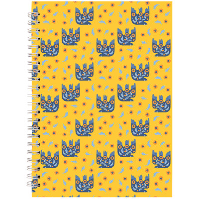 Блокнот А5/96 "Axent" /8032-24-A/ # , спіраль, тв. обкл., 55г/м2, №24 (65776) (1/5)