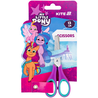 Ножиці дитячі "Kite" /LP25-123/  з гум. вставками, 13см My Little Pony movie (1/12)